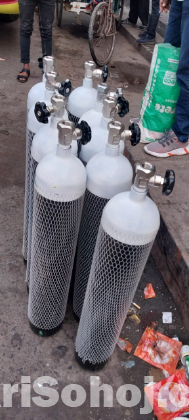 Brand New Medical Oxygen Cylinder full set up
